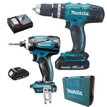 Bộ máy khoan bắt vít dùng PIN Makita DLX2022 Bộ máy khoan bắt vít dùng PIN Makita DLX2022
